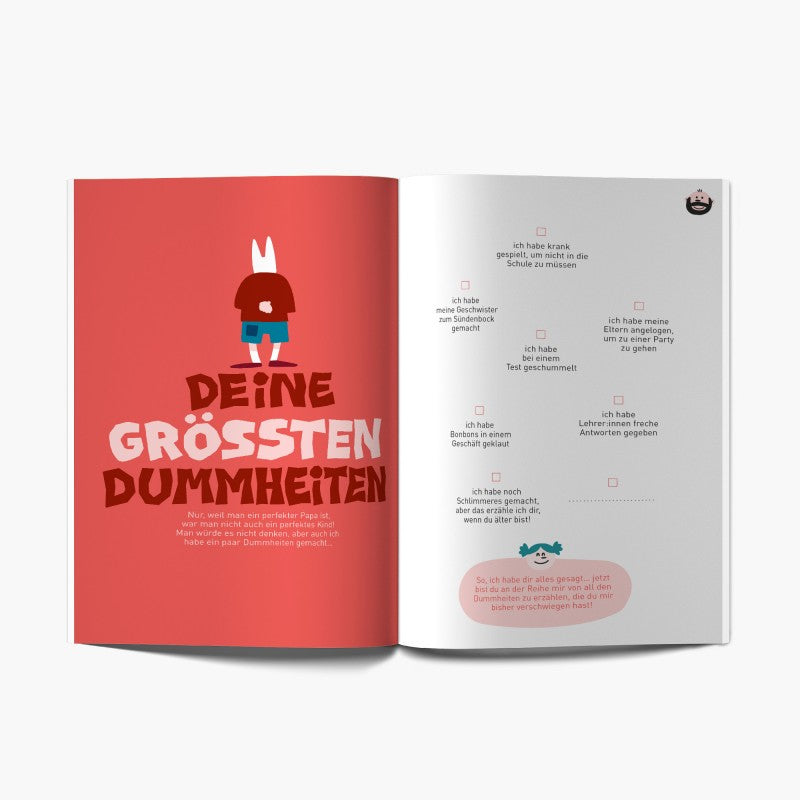 Buch zum Ausfüllen | Wie der Vater, so die Tochter?