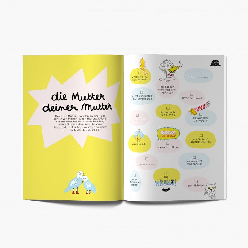 Buch zum Ausfüllen | Wie die Mutter, so die Tochter?