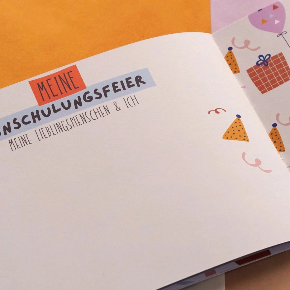 Erinnerungsalbum | Einschulung "Kunterbunte Welt"