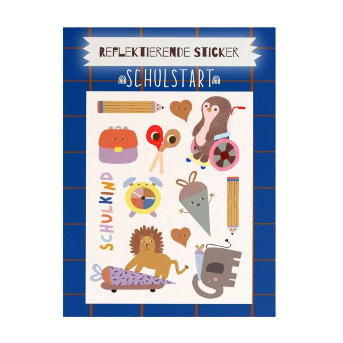 Reflektierende Sticker | Schulstart
