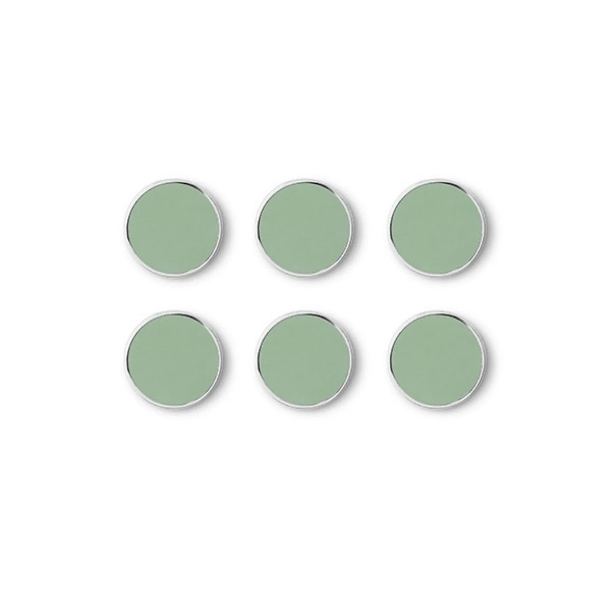 Magnet-Set The Buttons in sage von Mustard Made bei Frau Rabe im Concept Store Die Halle