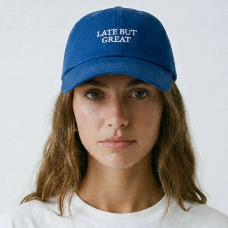 Cap | Late But Great Blau