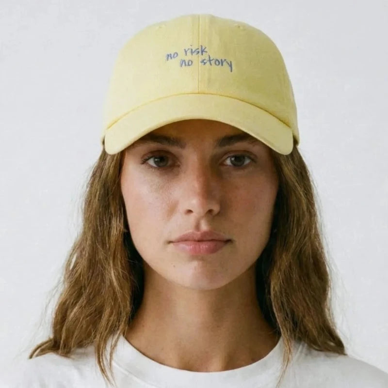 Cap | No Risk No Story Gelb