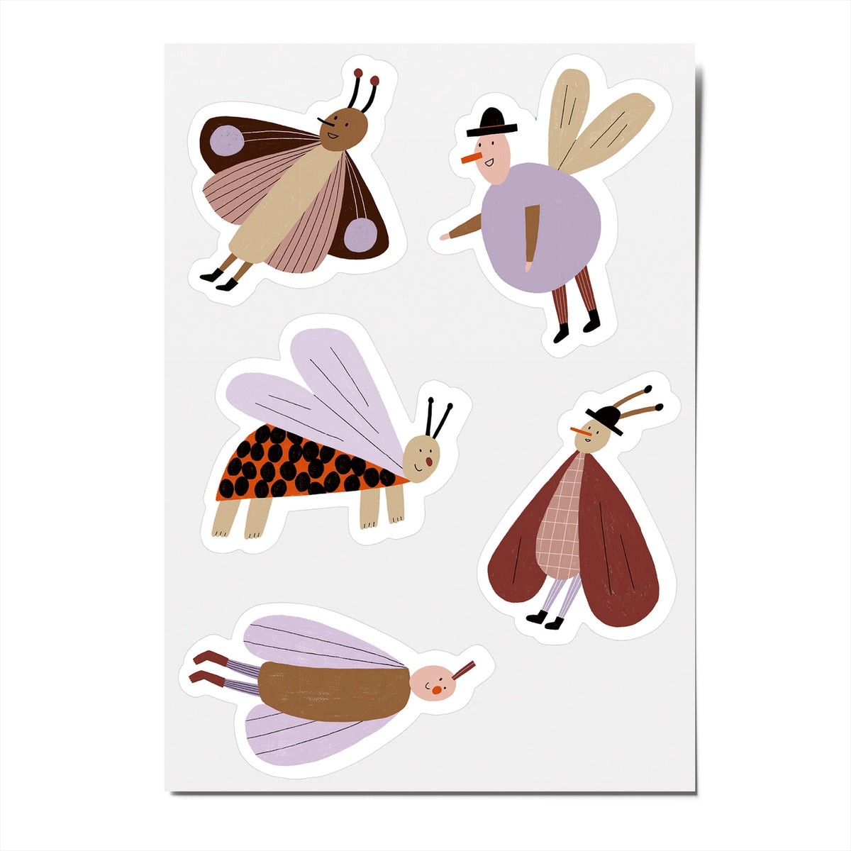 Reflektierende Sticker | Flatter Freunde