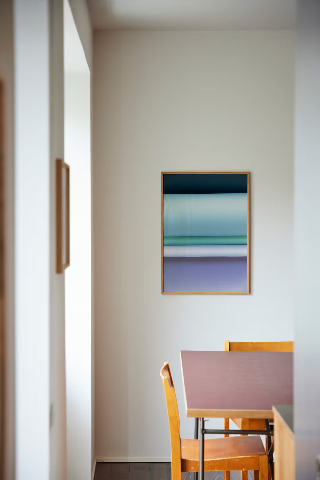Print Poster | Paper Curves - Cold 03 - 50x70cm