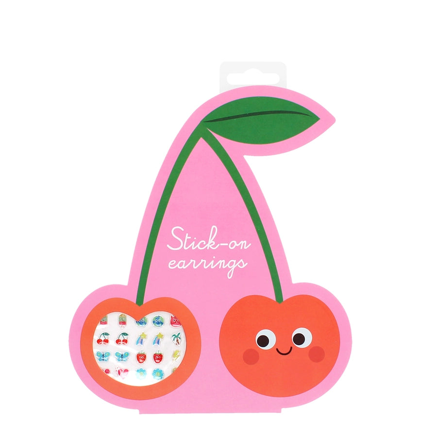 Selbstklebende Ohrringe | Cherry
