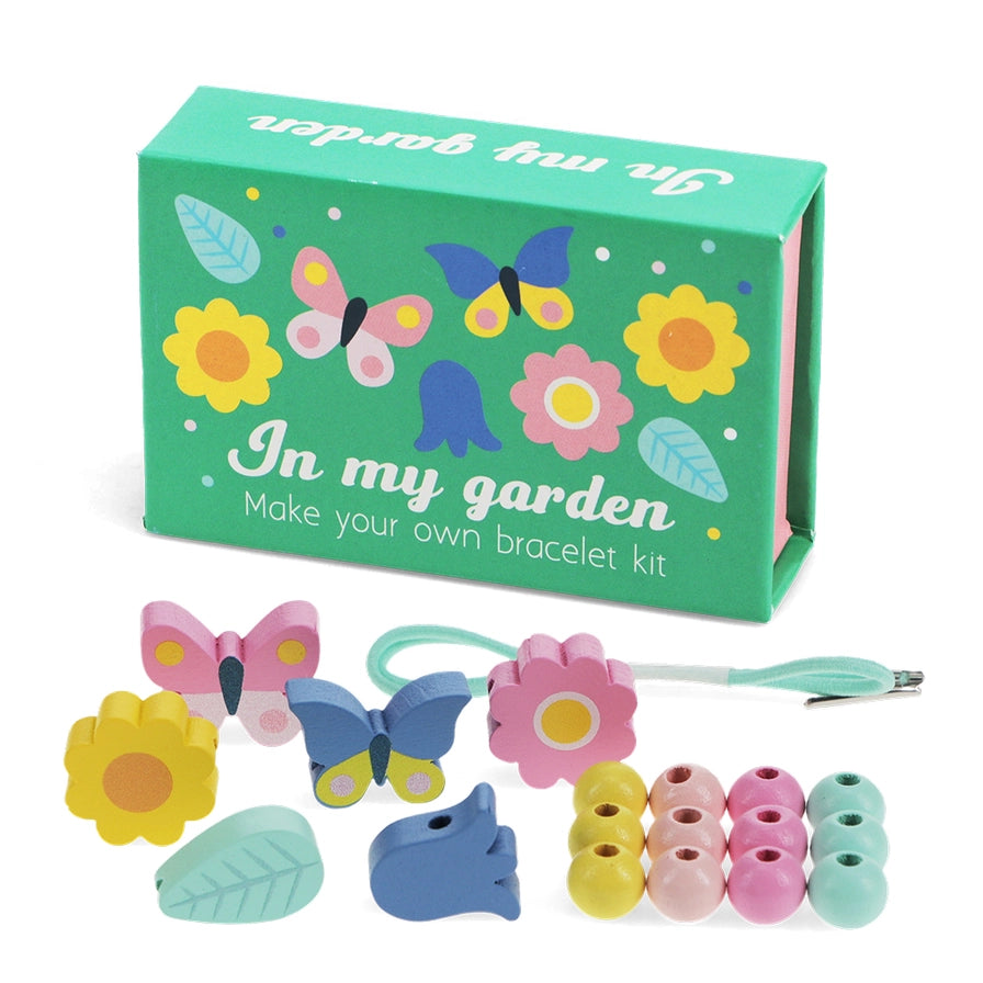 Holzperlen-Armbandset | Garten