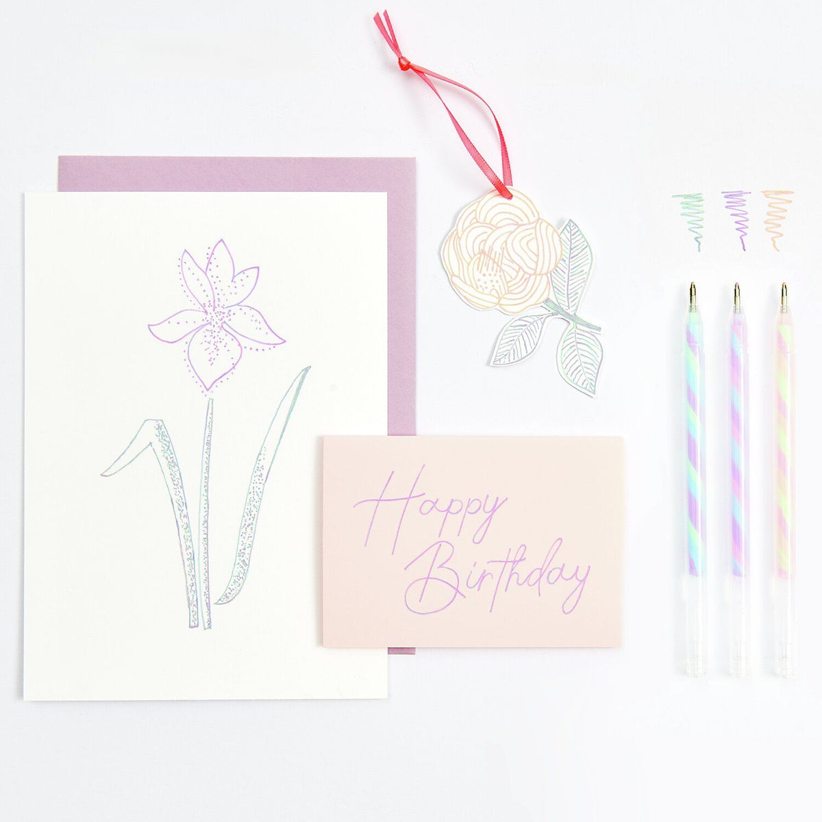 Gelstift | Candy Twist Orange/Pink/Grün