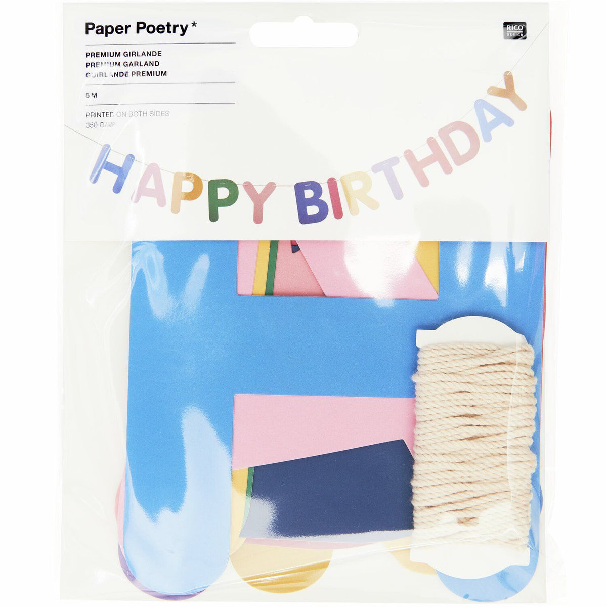 Girlande | Happy Birthday Magic Rainbow