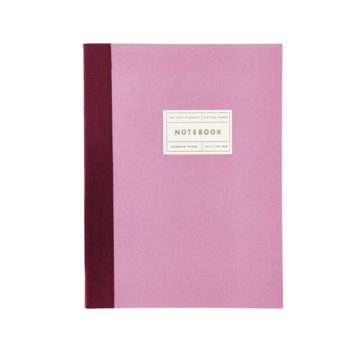Notizbuch S Goldrand | Beere