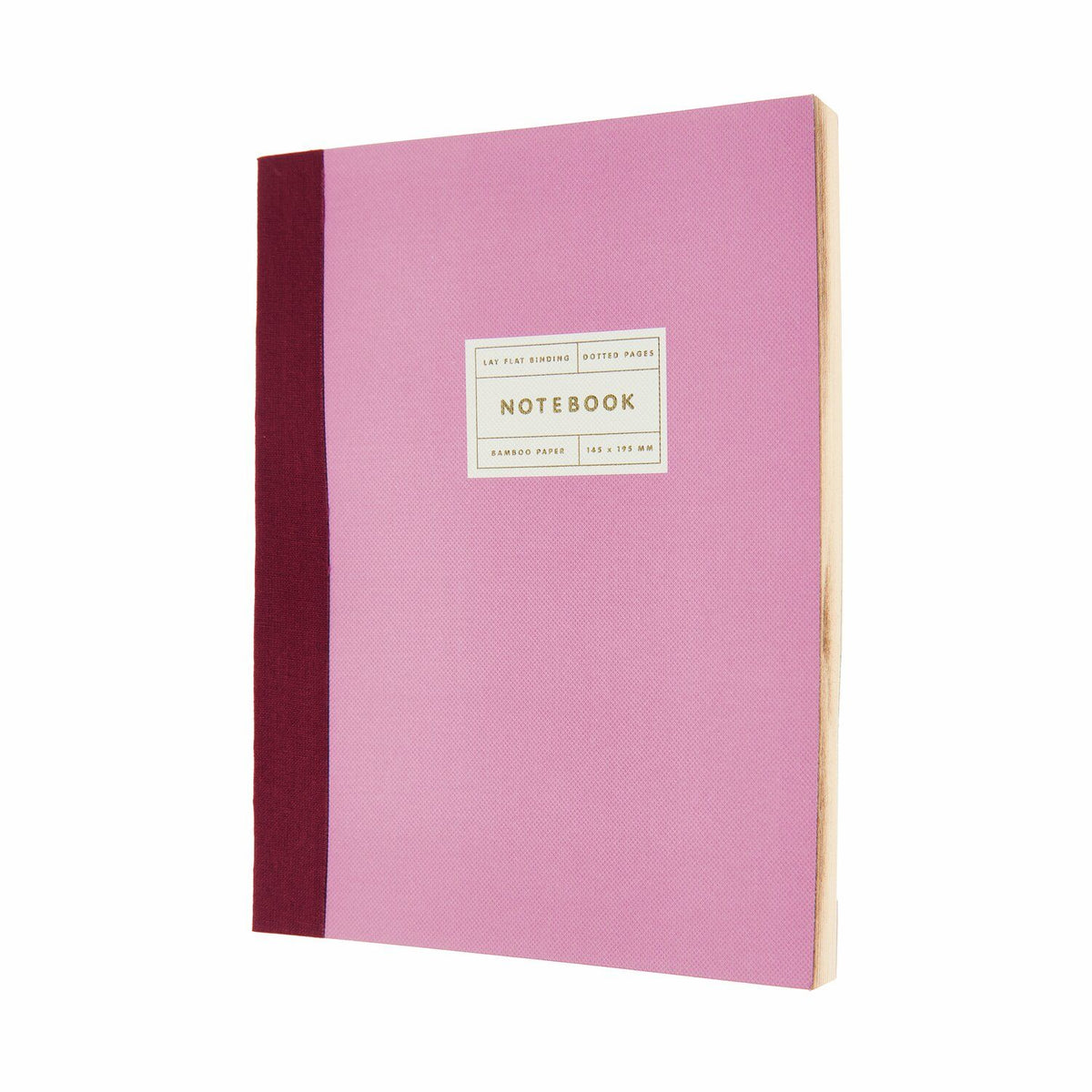Notizbuch S Goldrand | Beere