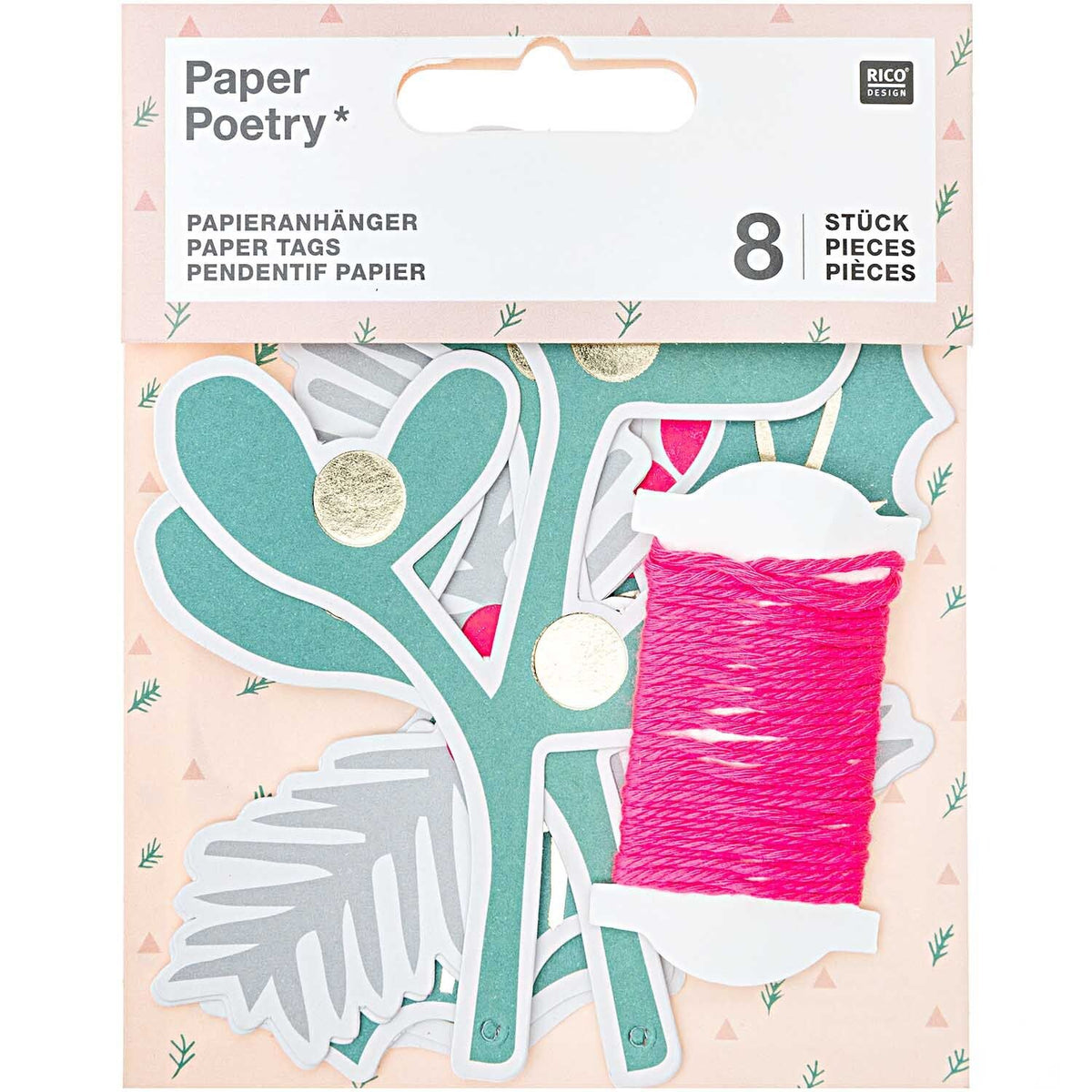 Papieranhänger | Mistelzweige