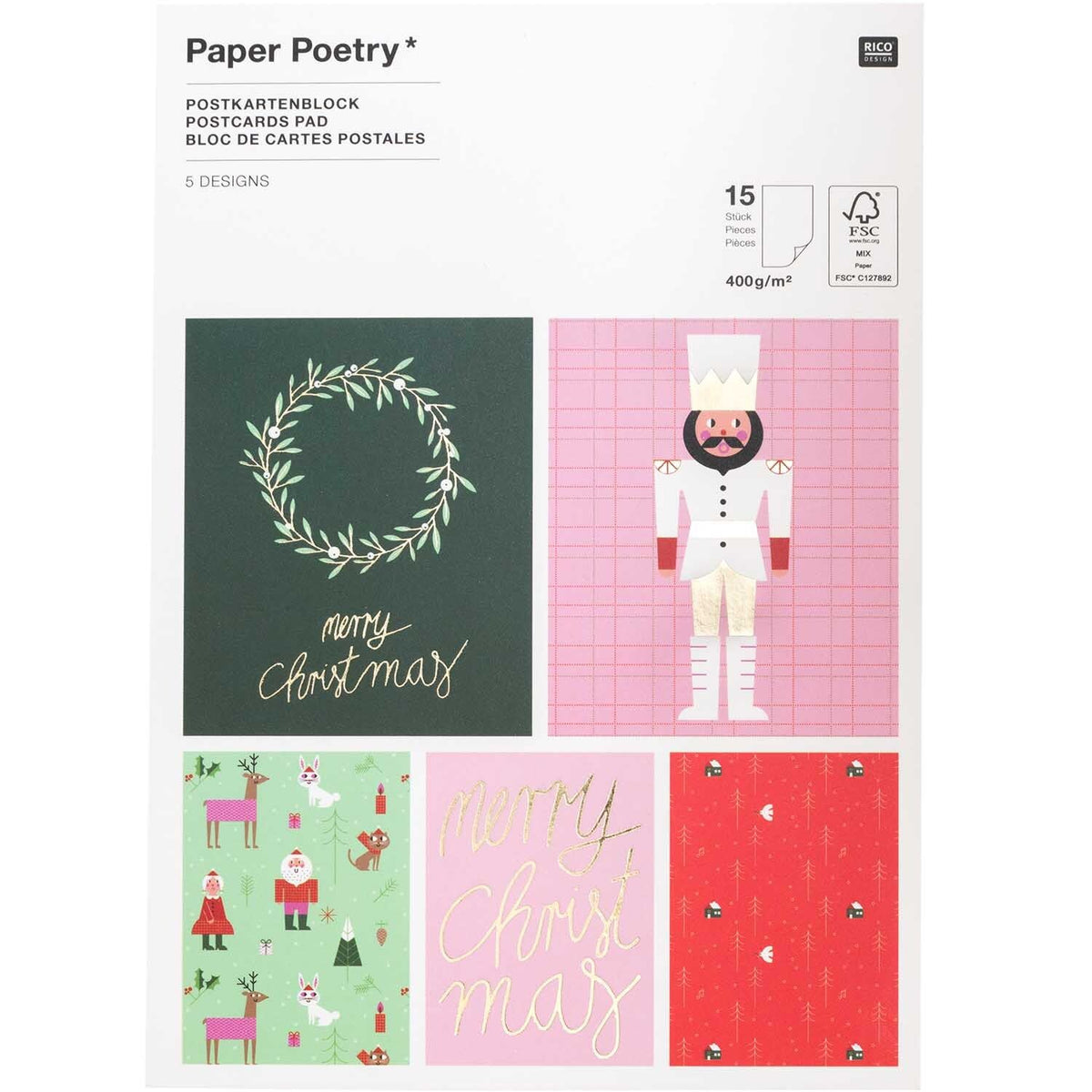 Postkartenset | Christmas Is In The Air
