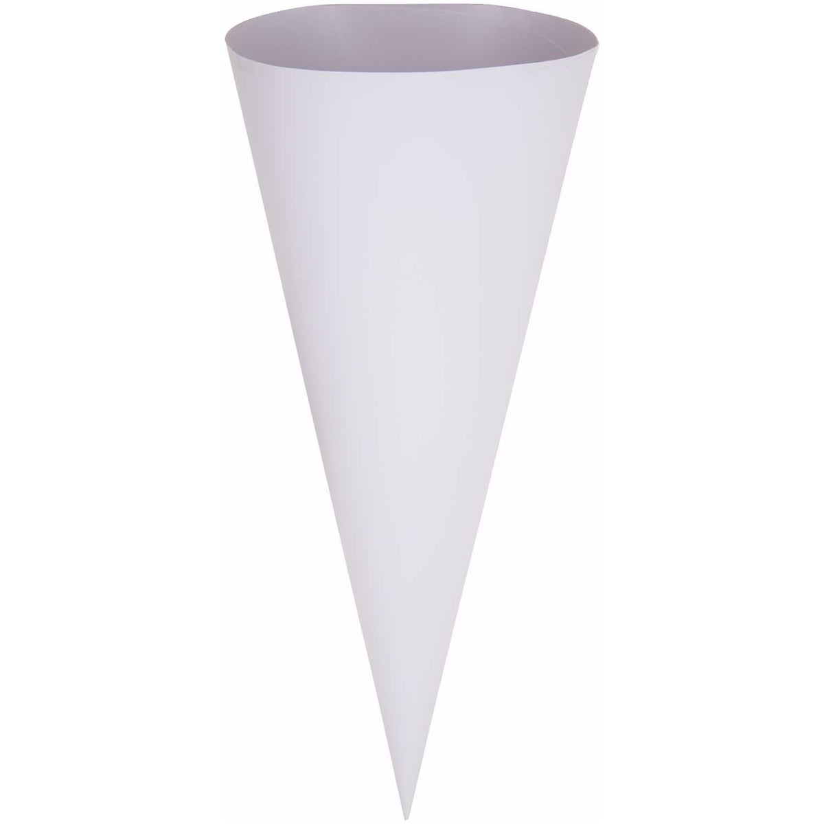 Schultüte Rohling | Weiß 70cm