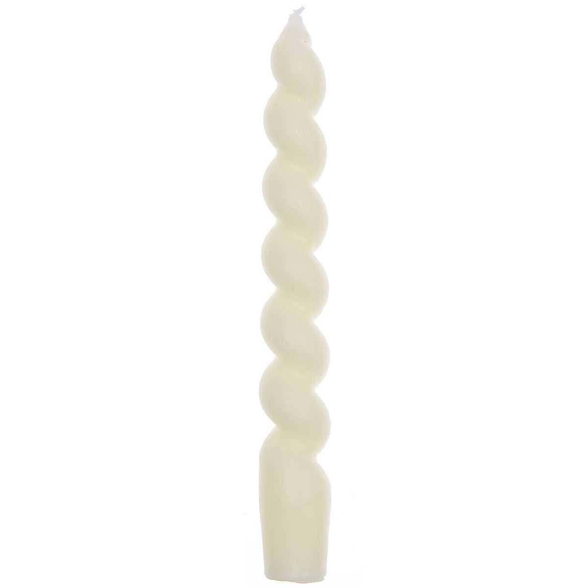 Spiralkerze 18,5cm | Eierschale