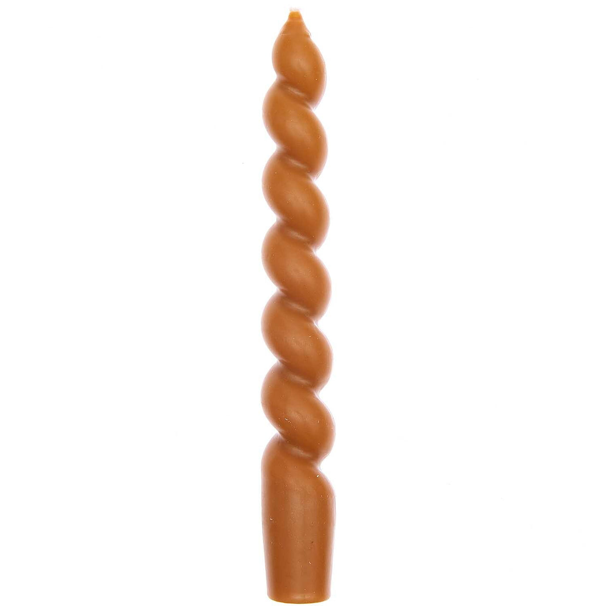 Spiralkerze 18,5cm | Karamell