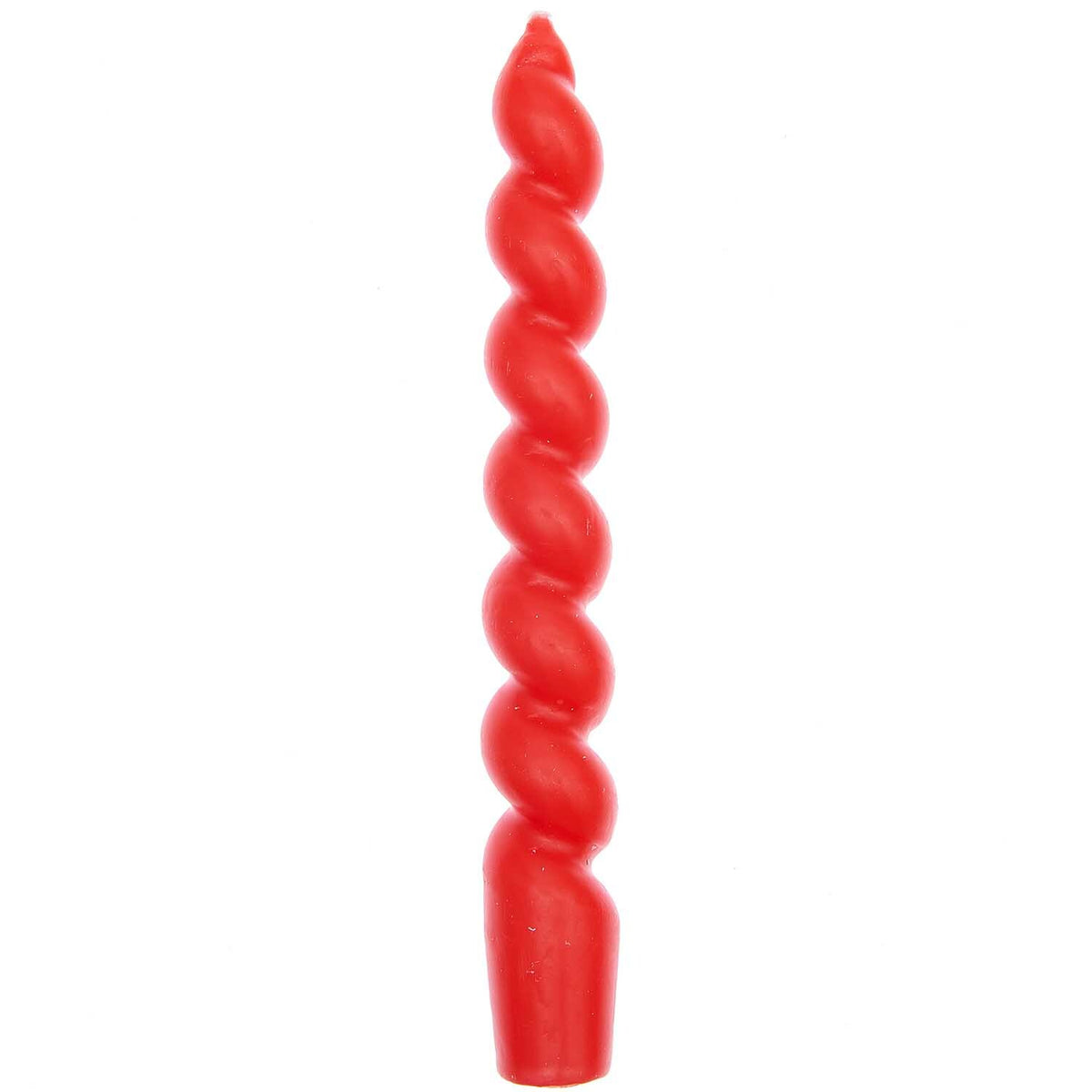 Spiralkerze 18,5cm | Rot