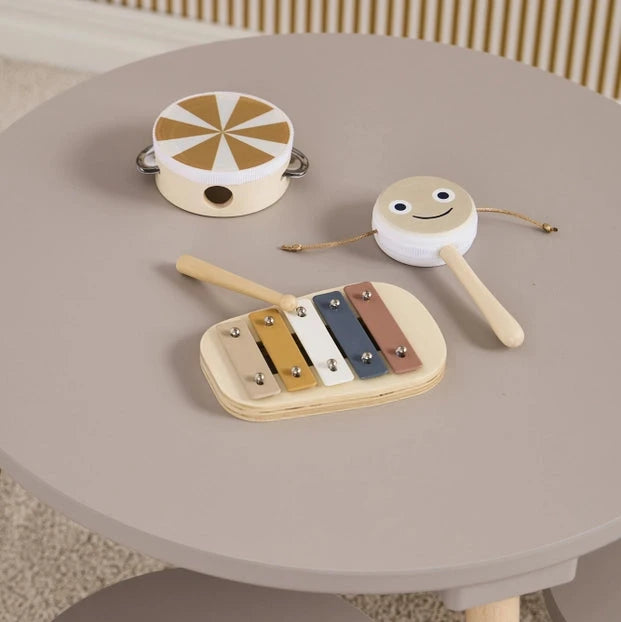 Kinderspielzeug | Musikset Holz 4-teilig