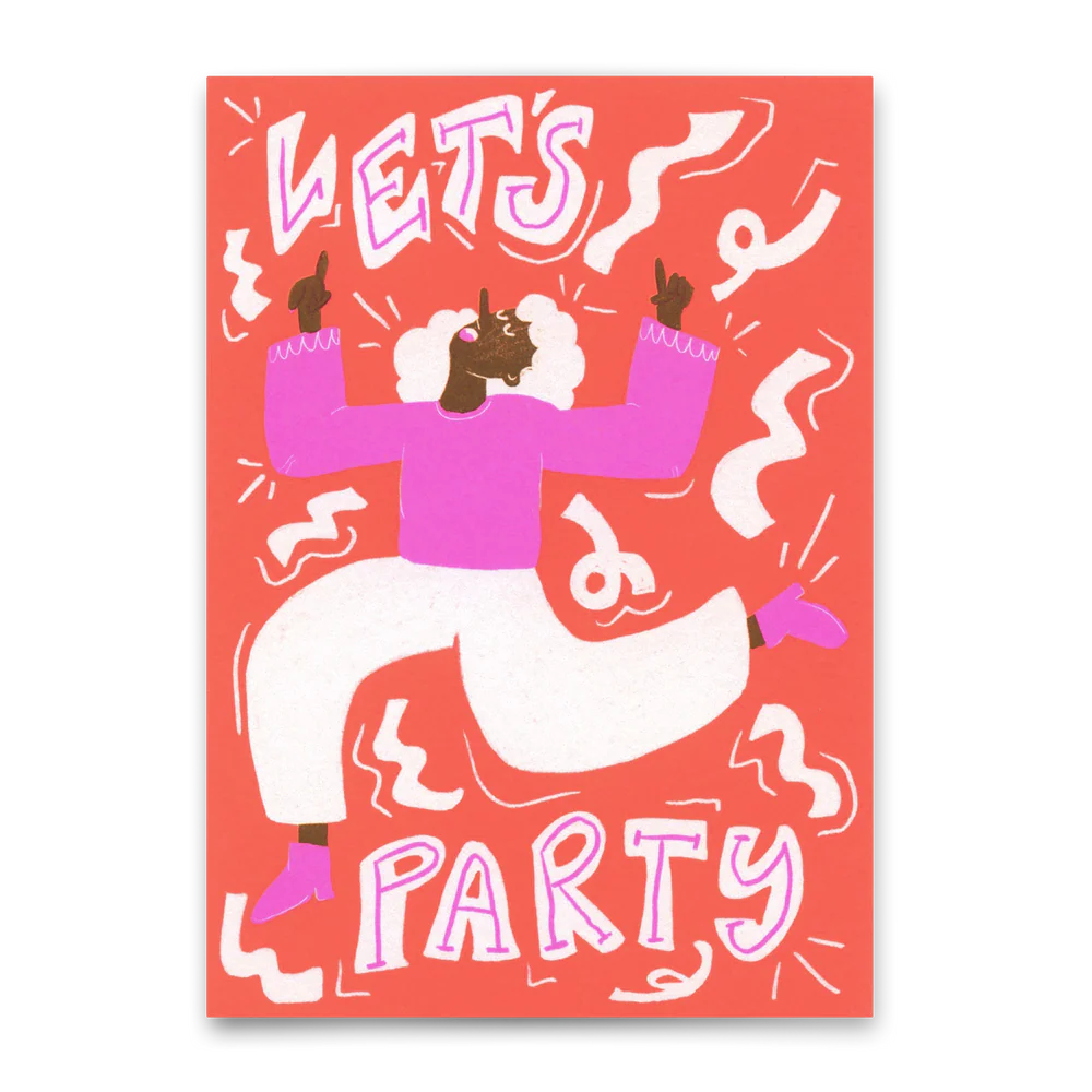 Postkarte | Lets Party