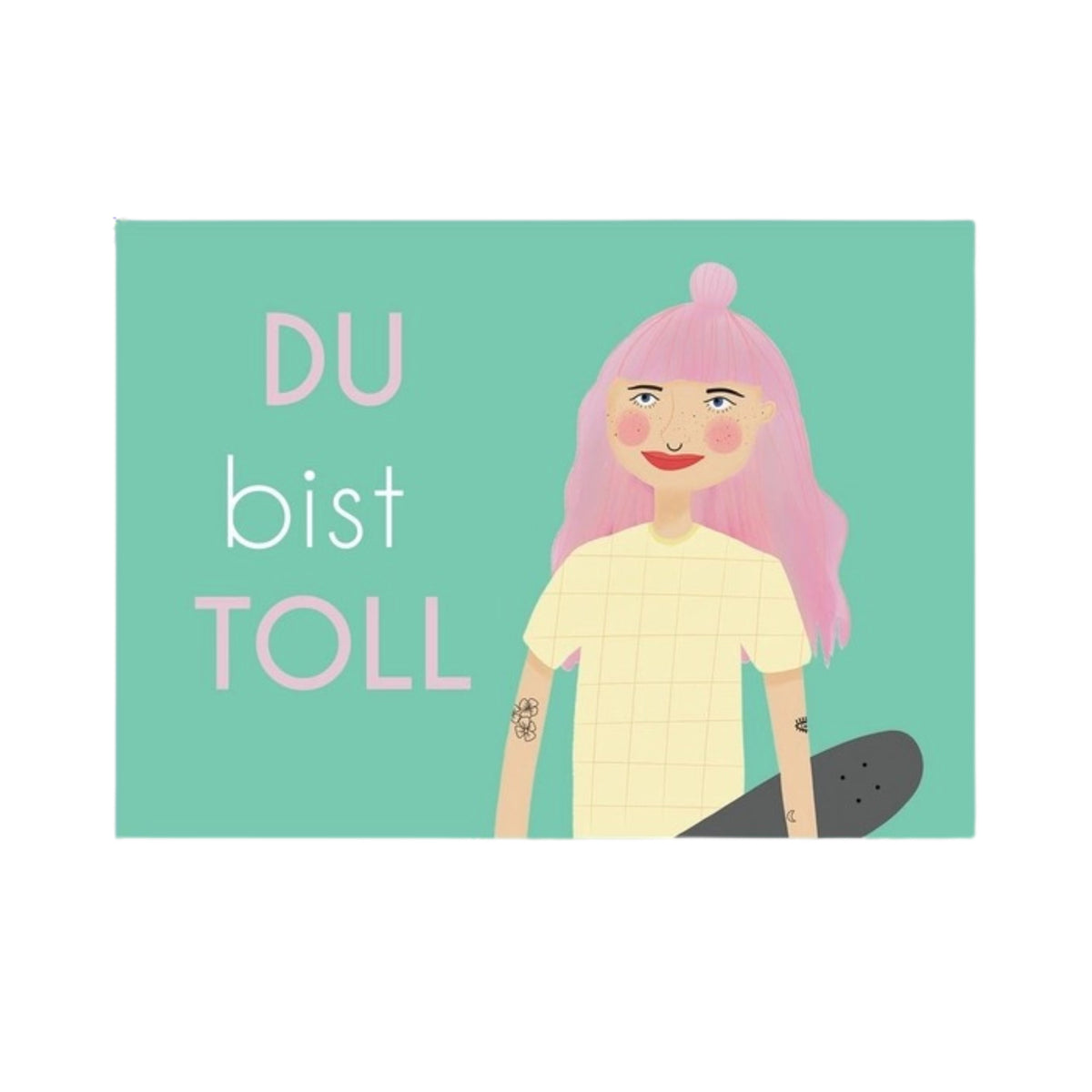 Postkarte | DU BIST TOLL