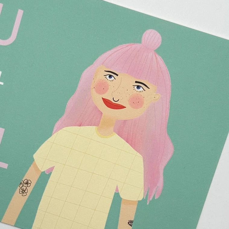 Postkarte | DU BIST TOLL