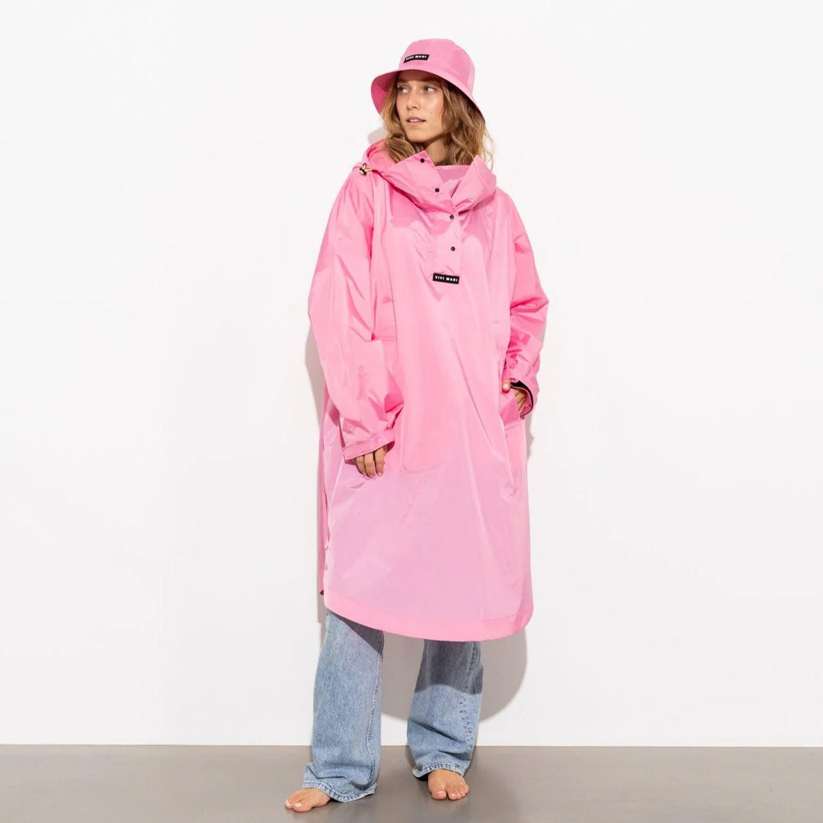 Regenponcho Uni | soft pink