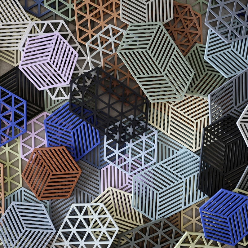 Untersetzer Hexagon | Indigo