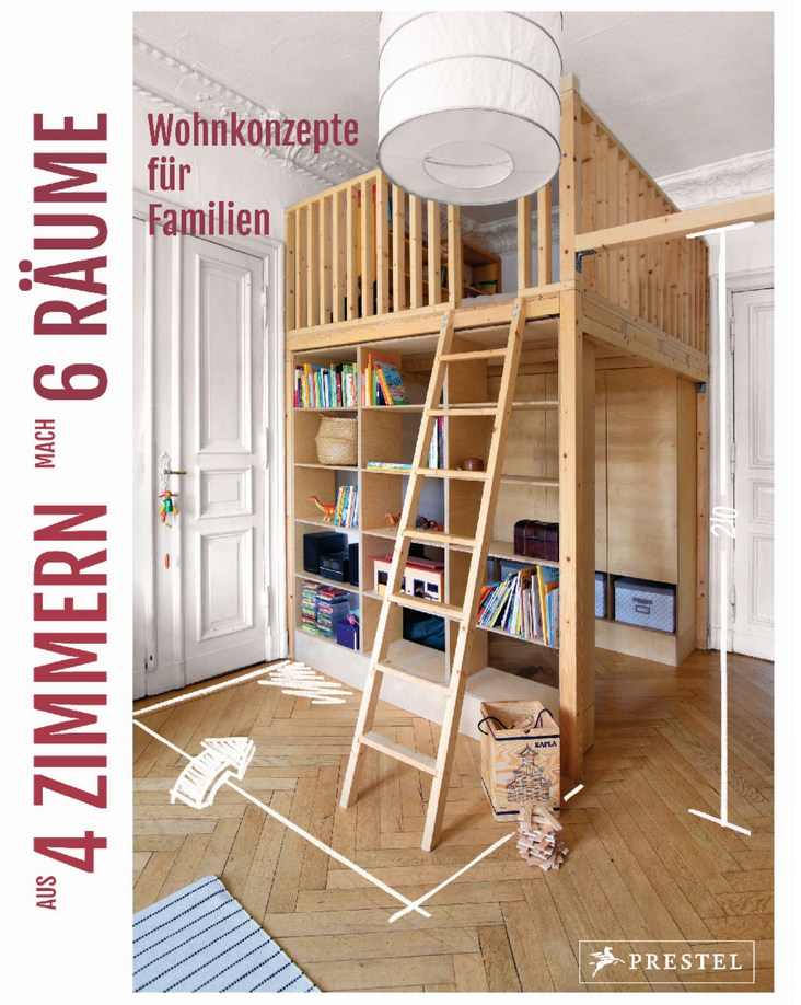 Buch Interior | Aus 4 Zimmern mach 6 Räume